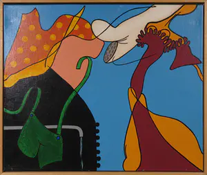 Jules Bekker - Acrylverf op doek, Capricio Espagnol kopen? Bied vanaf 50!