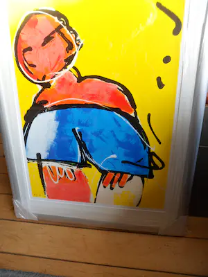 Herman Brood - ZEEFDRUK BLAUWE BROEK kopen? Bied vanaf 200!