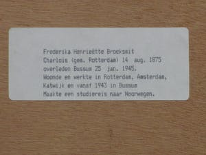 Frederika Broeksmit - Hollands landschap met molen - Marouflé kopen? Bied vanaf 70!