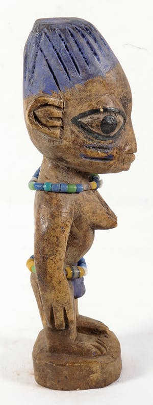 Ibedji - Beeldenpaar van een man en een vrouw kopen? Bied vanaf 1!