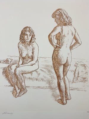 Lucien Van de Velde - Pair of Nudes kopen? Bied vanaf 15!