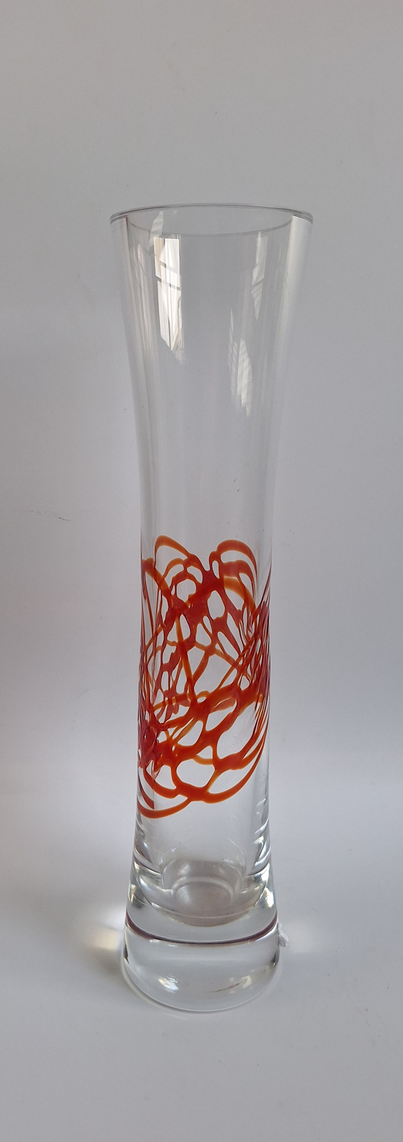 Buy Bormioli Rocco - Vaas met rode draden? Bid from 30!