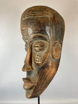Ibibio - Tribal Used African Ibibio Mask - Nigeria. kopen? Bied vanaf 45!
