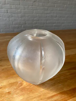 Andries Dirk Copier - Model Slijpsel 642, vaas - Glas kopen? Bied vanaf 55!