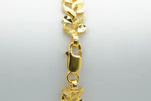 60-  Fraai gefaseerd afgewerkte 20kt goud armband - Arabisch / Slinger motief kopen? Bied vanaf 450!