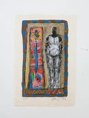 Eric Toebosch - Zeefdruk, Zonder titel kopen? Bied vanaf 1!