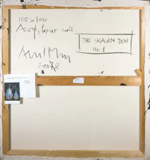 Albert Merz - Gemengde techniek op doek, The Skagen Ten (Groot) kopen? Bied vanaf 250!