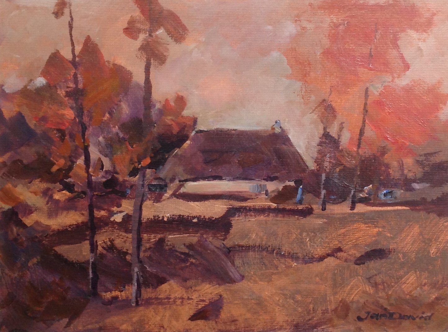 Niet of onleesbaar gesigneerd - C51, Boerderijtje  kopen? Bied vanaf 1!