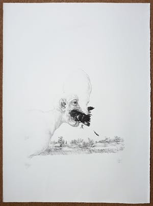 Peter Vos - Schiereiland Melancholie, litho kopen? Bied vanaf 75!