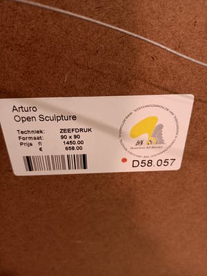 Arturo - Open sculpture kopen? Bied vanaf 37!