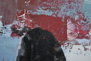 Ahmad Baldin - abstract, zonder titel - olieverf kopen? Bied vanaf 45!