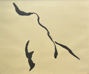 AcheterGerrit Wattjes - Oost-Indische inkt op papier | 'Zonder titel' | 1999 (UNIEK WERK)? Enchérissez de 100!