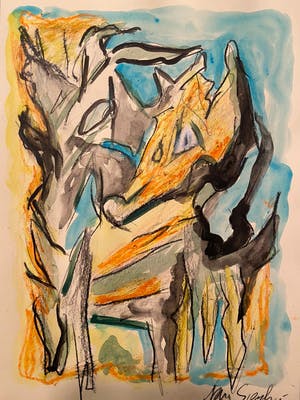 Jan Sierhuis - Acryl/Krijt kopen? Bied vanaf 1!