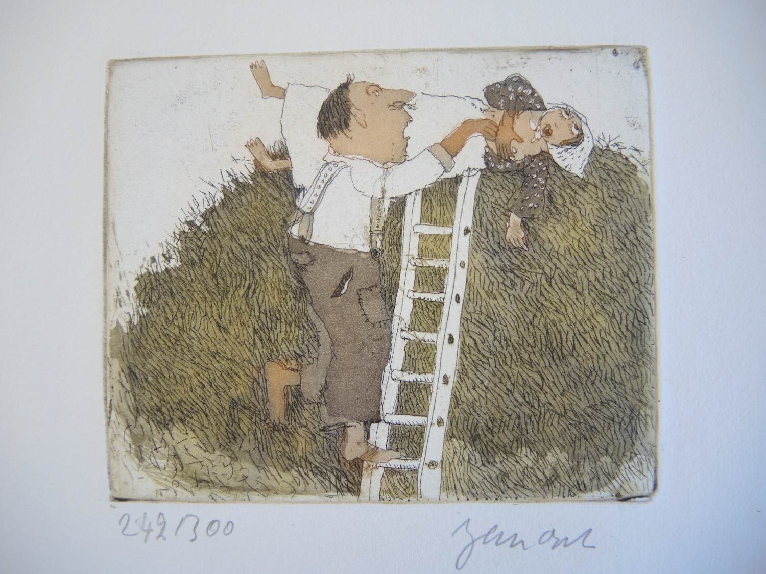 Buy Horst Eckert Janosch - Als die Römer frech geworden - dtv - Vorzugsausgabe B? Bid from 150!