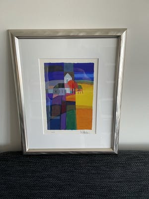 Ton Schulten - Mooi ingelijste zeefdruk kopen? Bied vanaf 265!