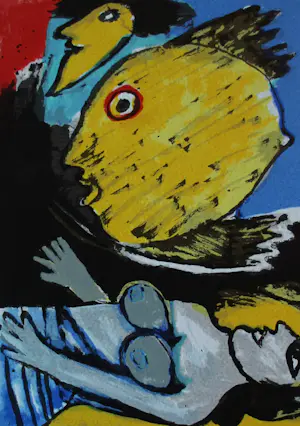 Corneille - Litho: memoires de Bali - 1993 kaufen? Bieten Sie von 225!