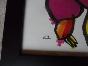 Herman Brood - Zeefdruk. Titel, "Tennissers ". kopen? Bied vanaf 175!