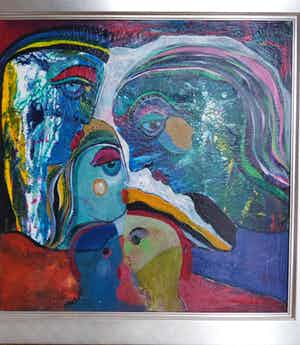 Theo Mackaay - " Portret " verkocht voor € 600!