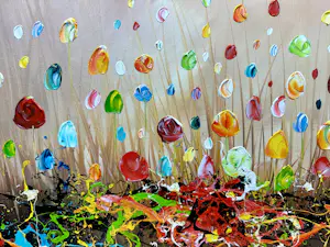 Gena - Colorful Flowers kopen? Bied vanaf 300!