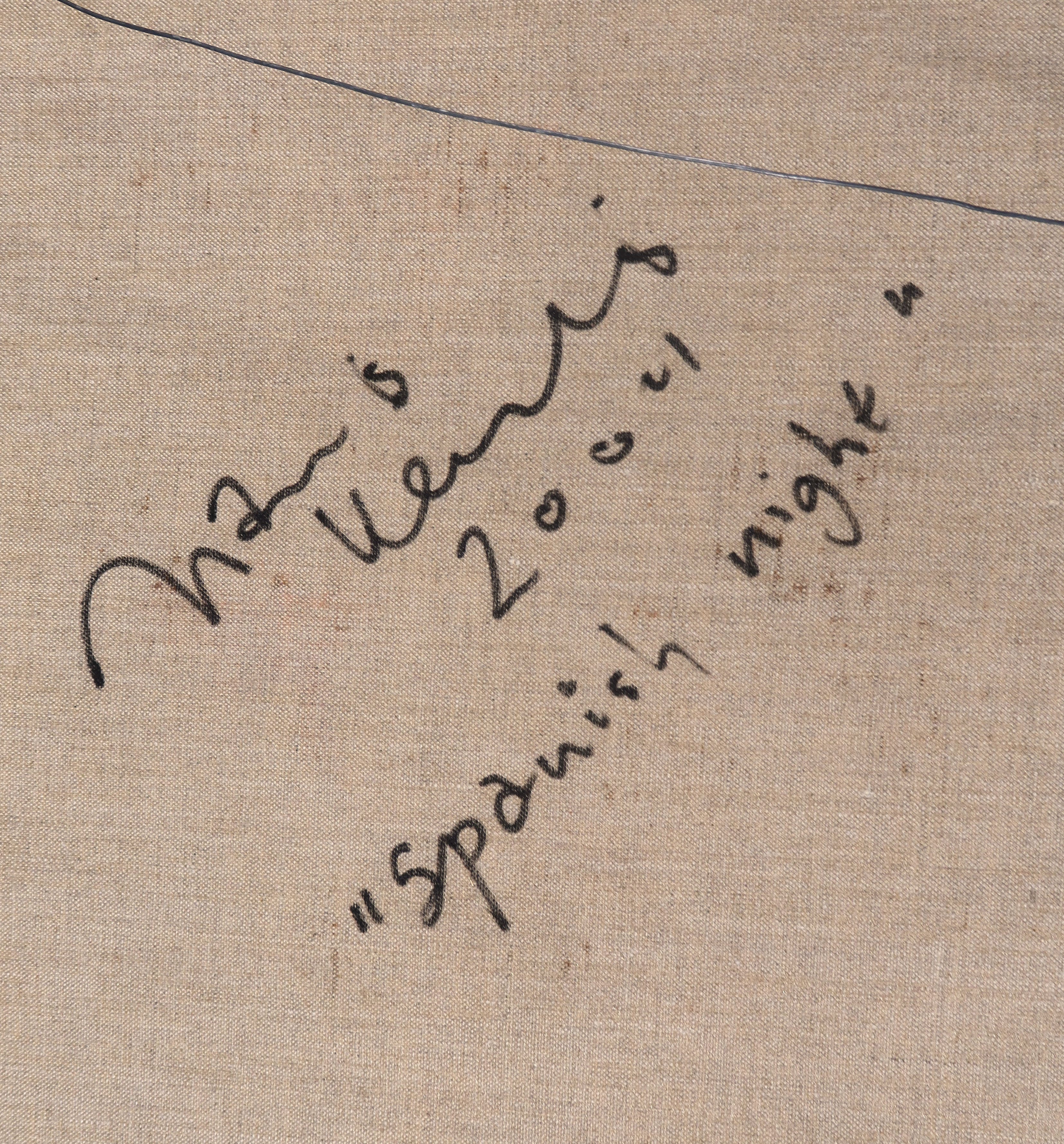 Hans Keuls - Olieverf op doek, Spanish Night, inclusief oeuvrecatalogus (Zeer groot) kopen? Bied vanaf 400!