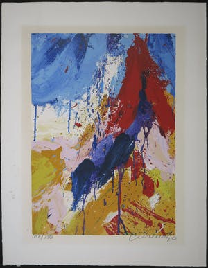 Jan Cremer - Zeefdruk, Zonder titel kopen? Bied vanaf 100!