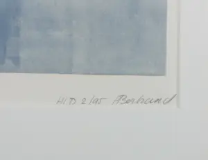 Hans Bertrand - Zeefdruk op papier, HLD-2-95 - Ingelijst kopen? Bied vanaf 50!