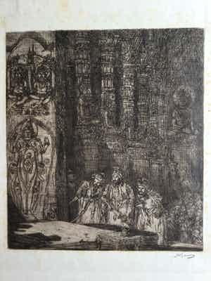 Marius Bauer - The Three Vizirs verkocht voor € 50!