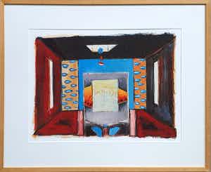 Cor de Jong - Contemplation | Ingelijst verkocht voor € 45!