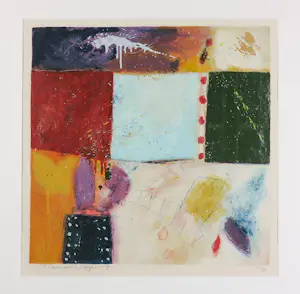 Alexander Vogels - Zeefdruk, Z.T - Ingelijst kopen? Bied vanaf 50!