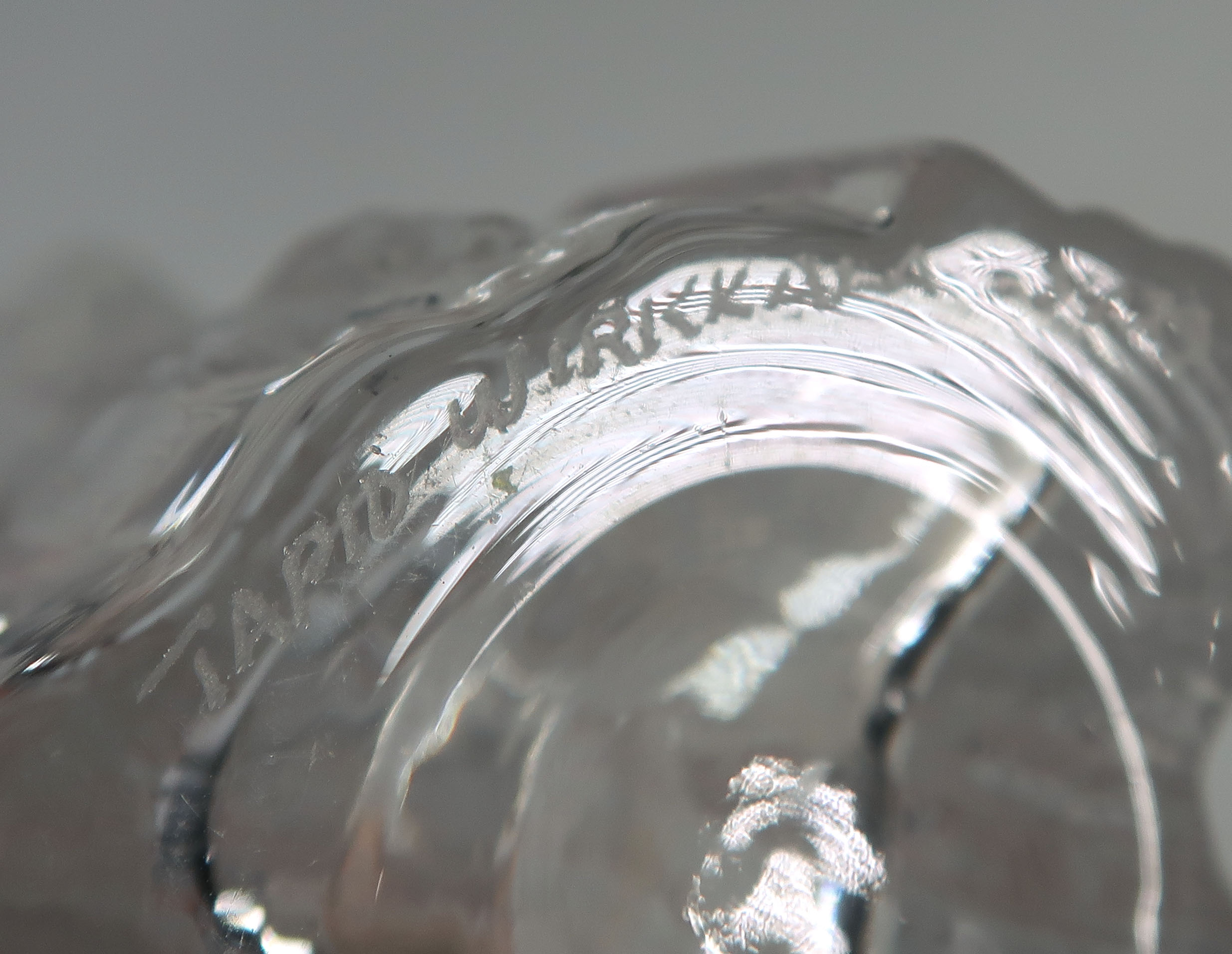 Tapio Wirkkala - Glas, Boomschors vaasje, uitgevoerd door Iitala kopen? Bied vanaf 35!