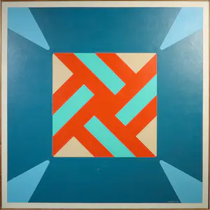 M. A. H. Reijner - Olieverf op doek, Compositie 2 - Ingelijst (Groot) kaufen? Bieten Sie von 1!