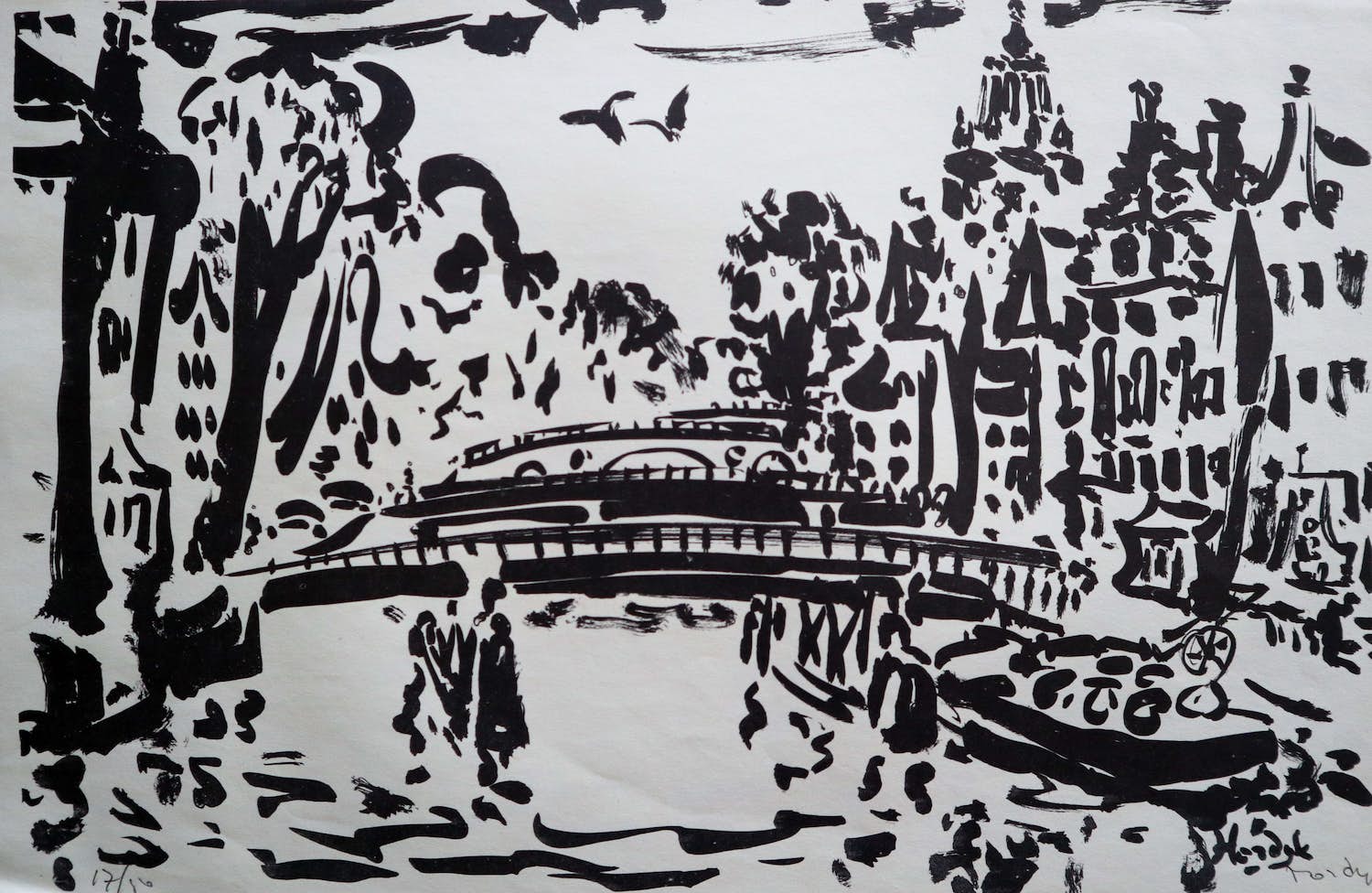 Gerard Hordijk - Amsterdams stadsgezicht kopen? Bied vanaf 15!