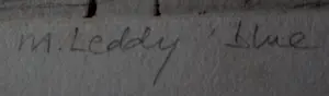 Madeleine Leddy - Kleuren ets: Blue moon - 2000 kaufen? Bieten Sie von 50!