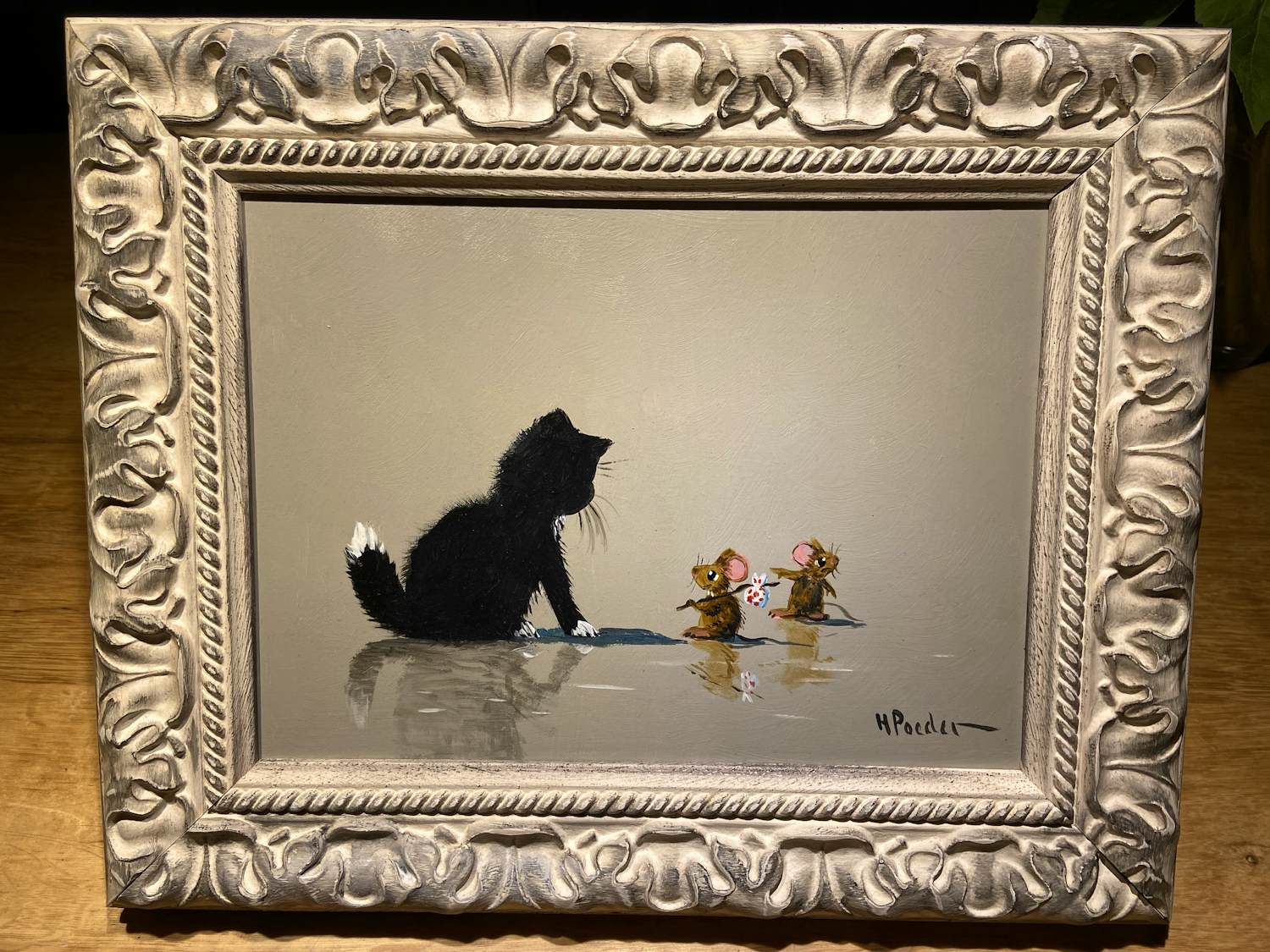 Henk Poeder - Kitten met muisjes verkocht voor € 149!