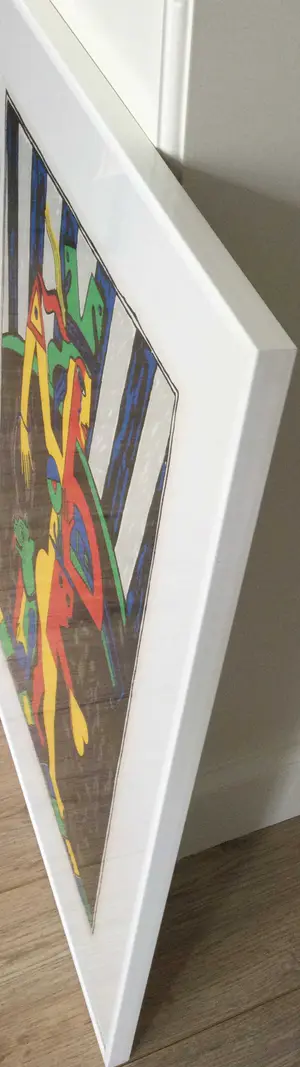 Cecile de Bruijn - Le chien Mexicain | zeefdruk - ingelijst kopen? Bied vanaf 65!