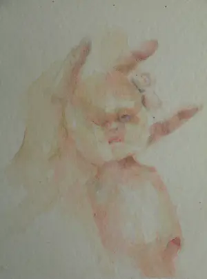 Ria Houwen - 4 Akwarellen , Expositie Curaçao 1980 + documentatie kopen? Bied vanaf 1!