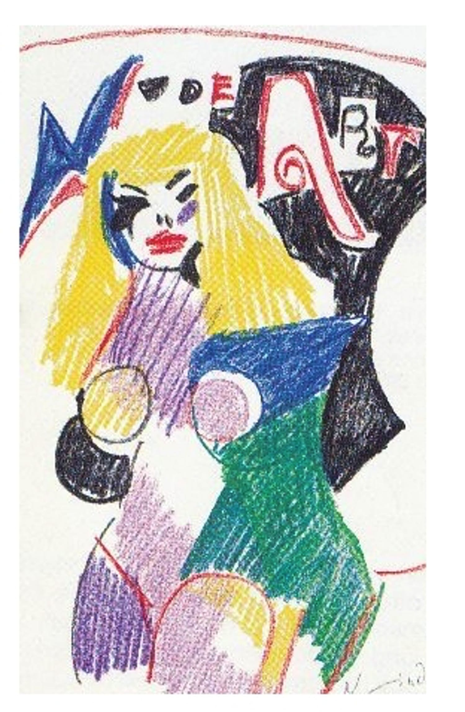 Richard Lindner - Nude 1 verkocht voor € 320!