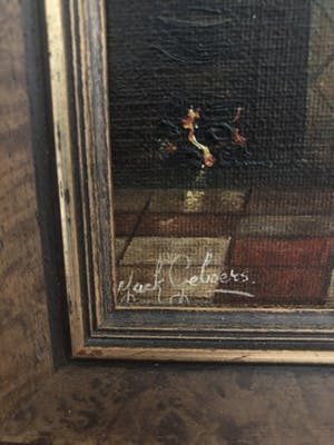 Niet of onleesbaar gesigneerd - wachtend op de appel kopen? Bied vanaf 1!