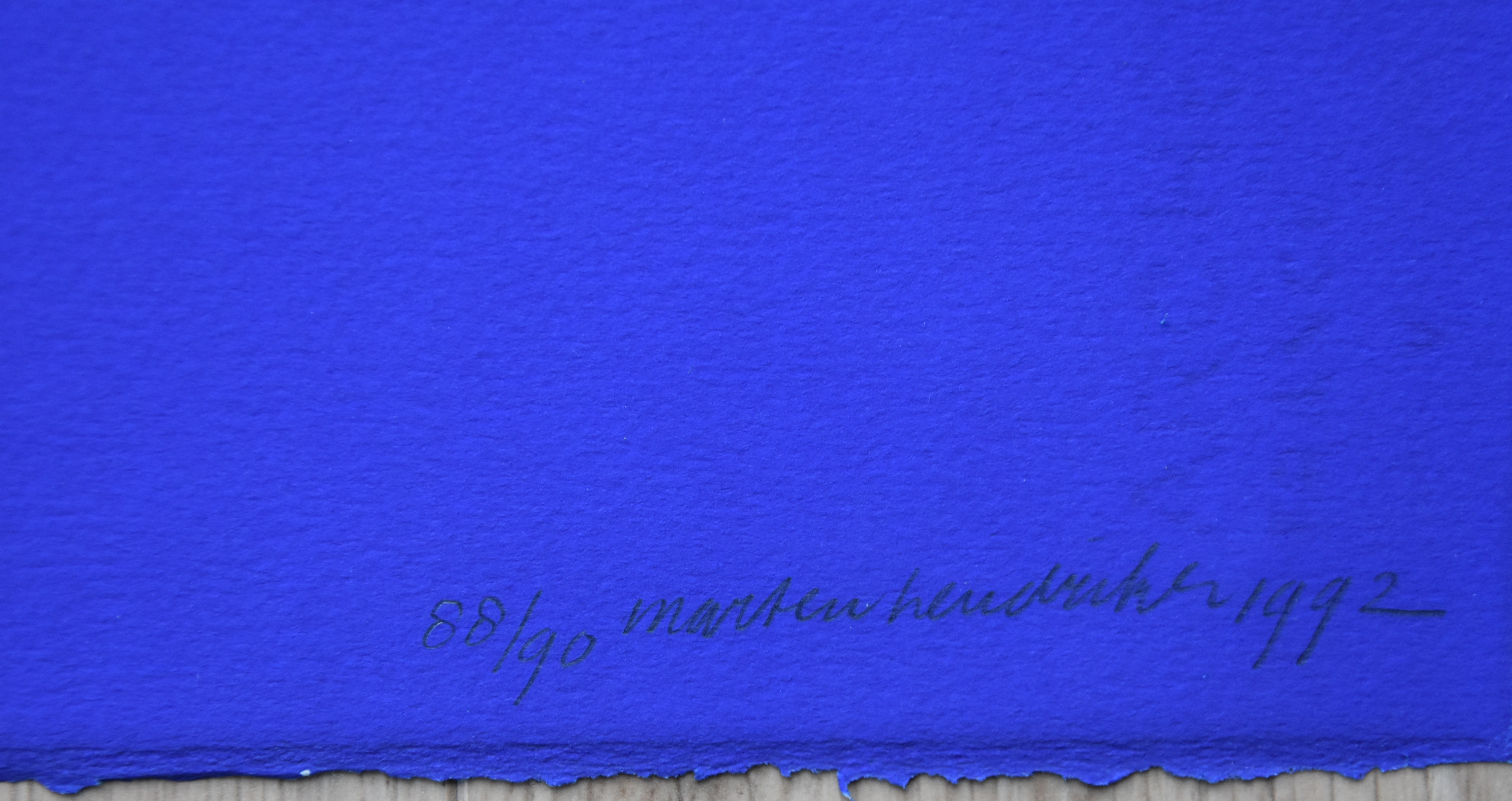 Marten Hendriks - zeefdruk # COMPOSITIE # 1992, gesigneerd/genummerd, mint- kopen? Bied vanaf 39!