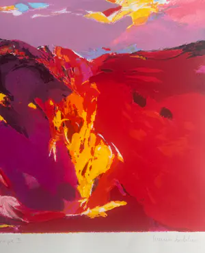 Marion Bakker - Burning landscape II kopen? Bied vanaf 25!