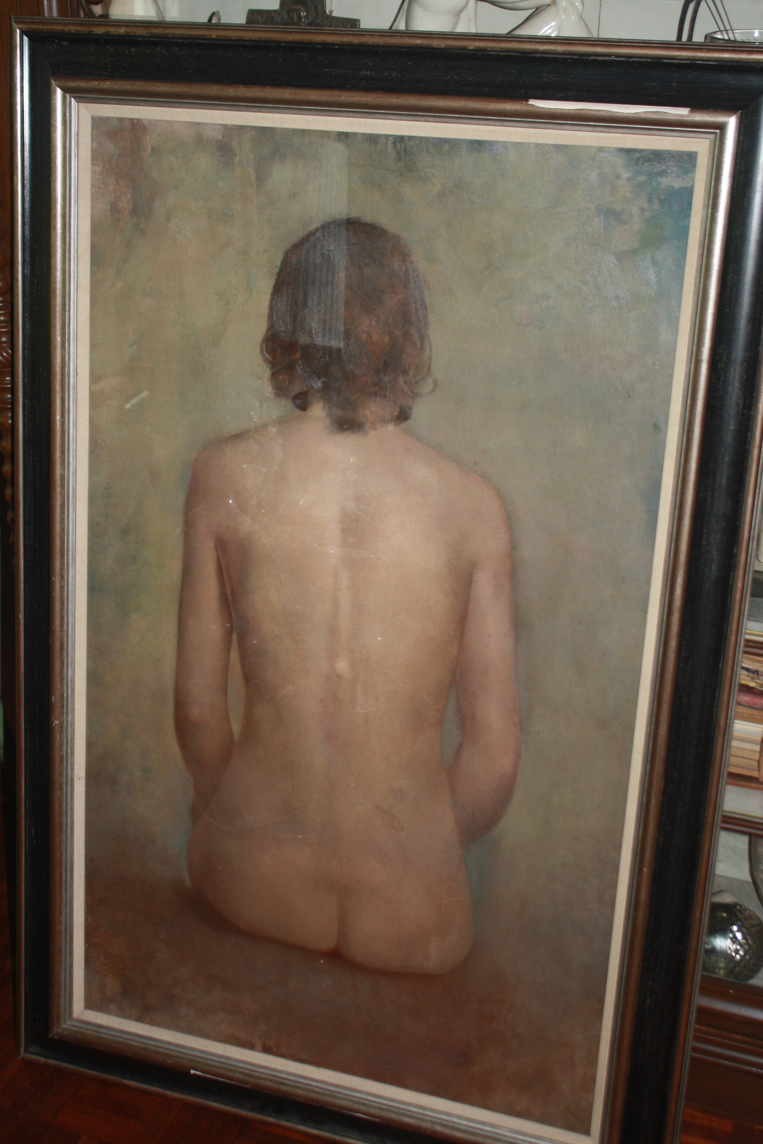 Jan Engelchor - naakt op de rug gezien kopen? Bied vanaf 1200!