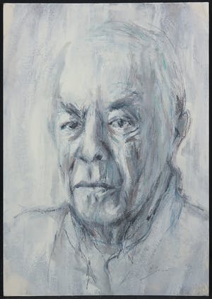 Wim de Bruin - Gemengde techniek op karton, Hans van Manen kopen? Bied vanaf 1!