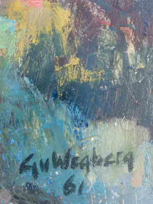 Gard van Wegberg - Expressionistisch dorpgezicht kopen? Bied vanaf 220!