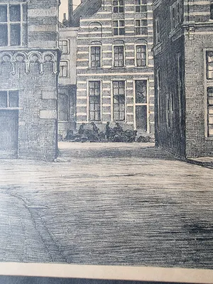 Paul Bodifee - Tekening potlood Deventer kopen? Bied vanaf 1!