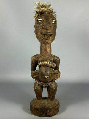 Dogon - 200542 - Tribal used Old African Dogon statue - Mali. kopen? Bied vanaf 125!