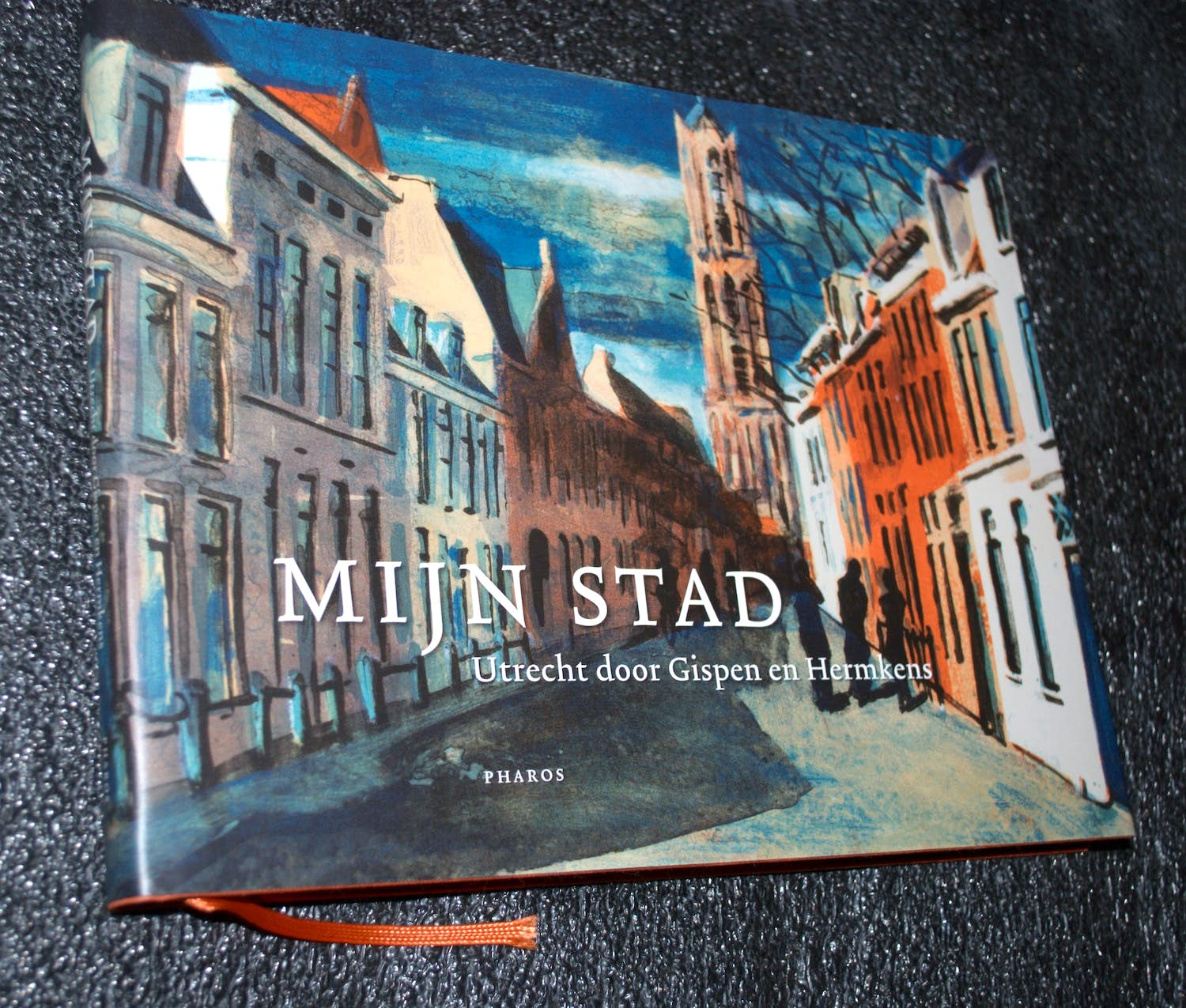 Jeroen Hermkens - Mijn stad, Utrecht, Gispen & Hermkens, door beiden gesigneerd, nieuwstaat. kopen? Bied vanaf 35!