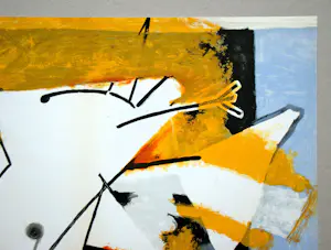 Georges Braque - L'oiseau jaune- 1959 - Originele litho - In de plaat gesigneerd - Mourlot kopen? Bied vanaf 120!