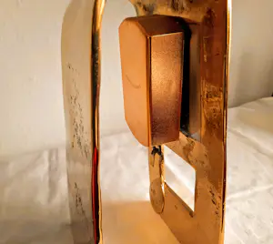 David Marshall - Brutalistisch Skulptur Tischuhr kopen? Bied vanaf 490!