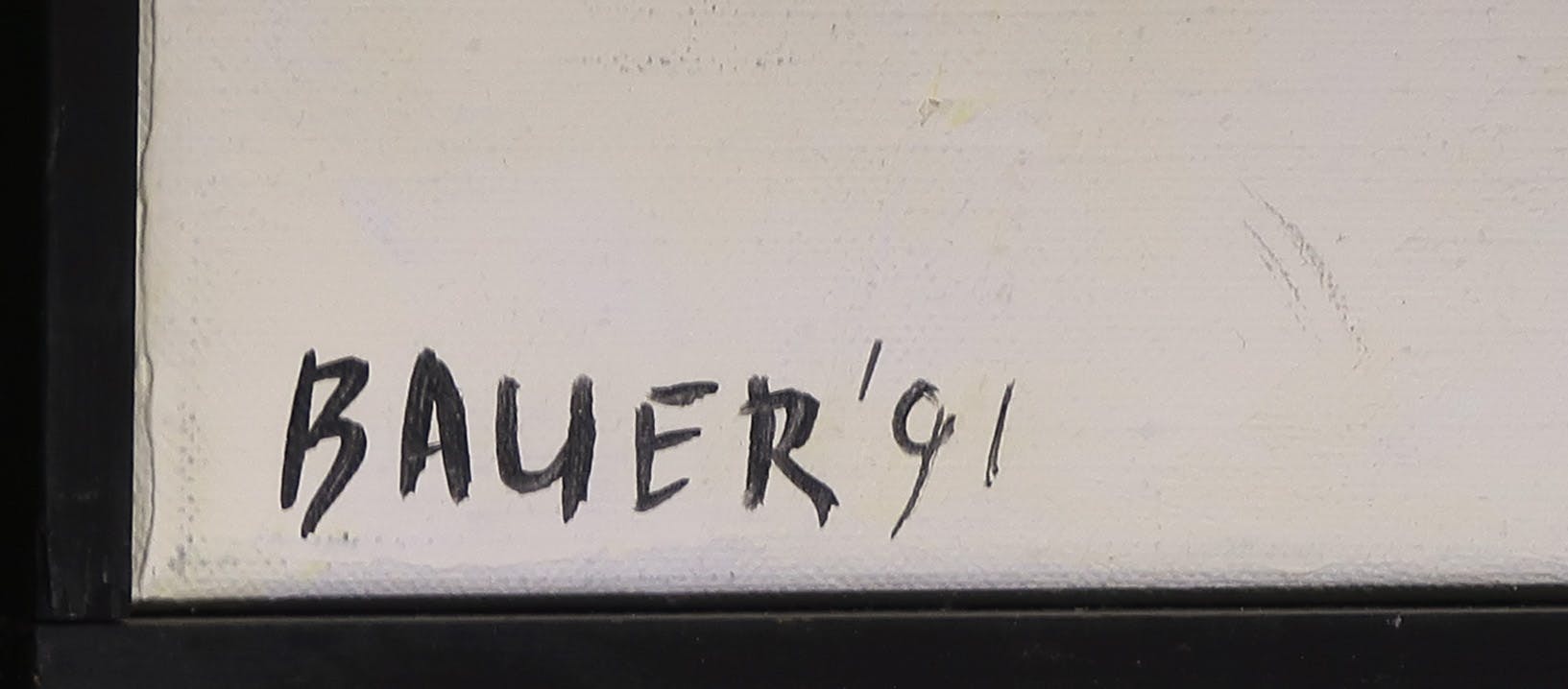 Menno Bauer - Acryl op doek, Een schaduw van schaamte - Ingelijst kopen? Bied vanaf 150!