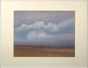 Henri Plaat - Gouache, Zonder titel - Ingelijst verkocht voor € 1!